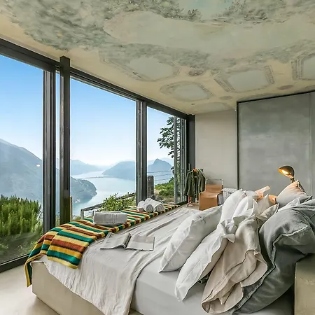 Apartment Skyline - Pool - Lakeview - Privacy - Happy Lugano