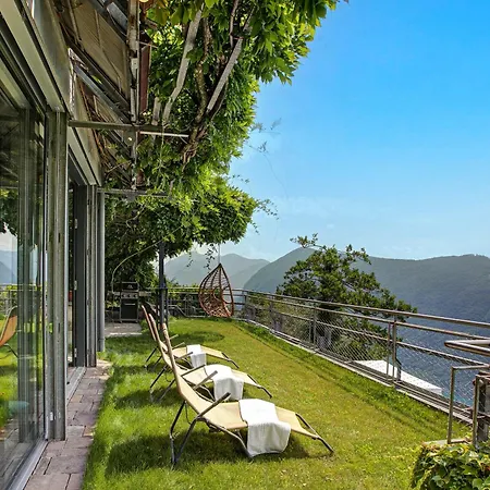 Apartment Skyline - Pool - Lakeview - Privacy - Happy Lugano